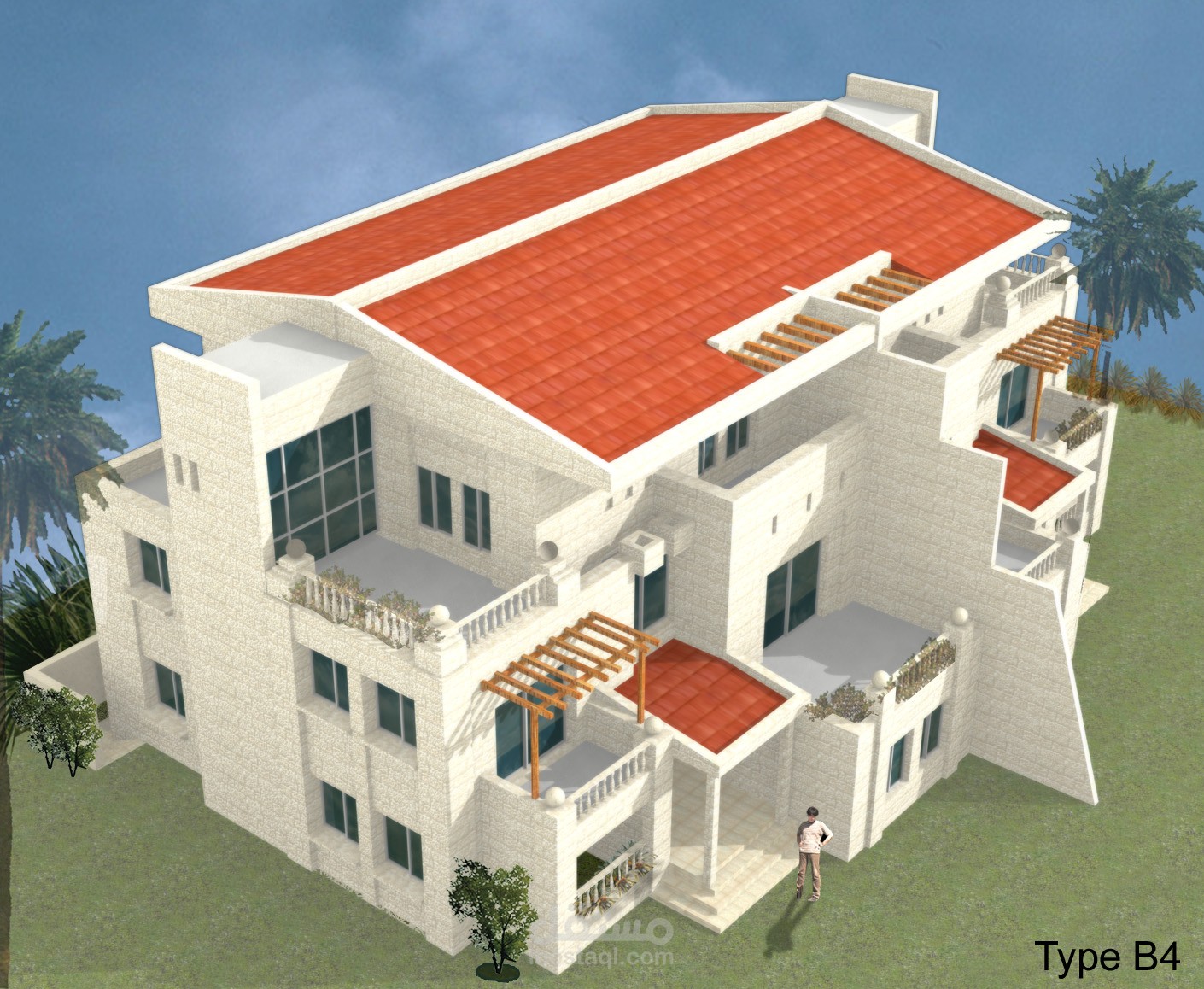 Duplex villas B4