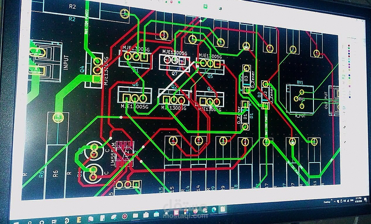 عمل تصميم PCb