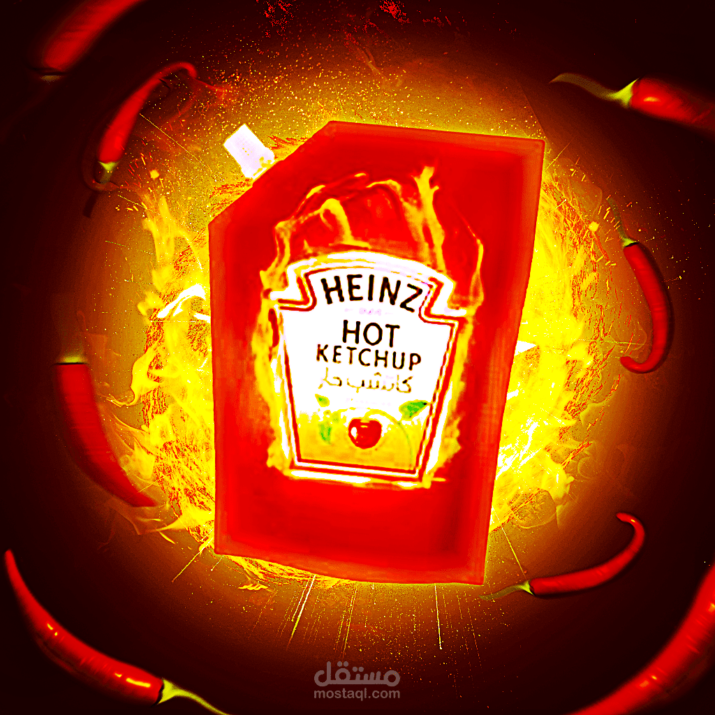Advertisement design for Heinz Ketchup Distributor مستقل