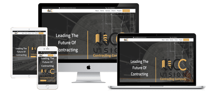 Vision Contracting Company (Landing Page)