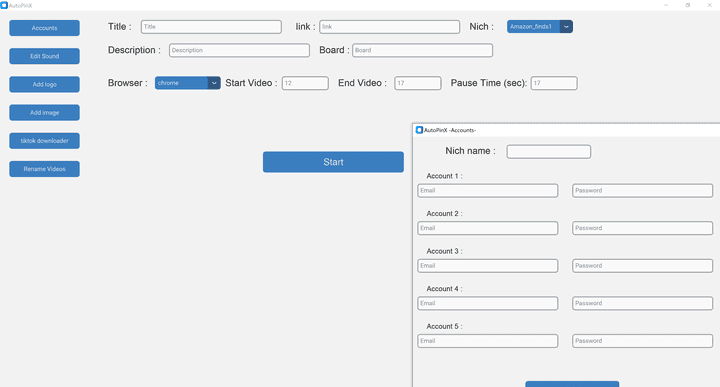 AutoPinX برنامج تسويق اوتوماتيك