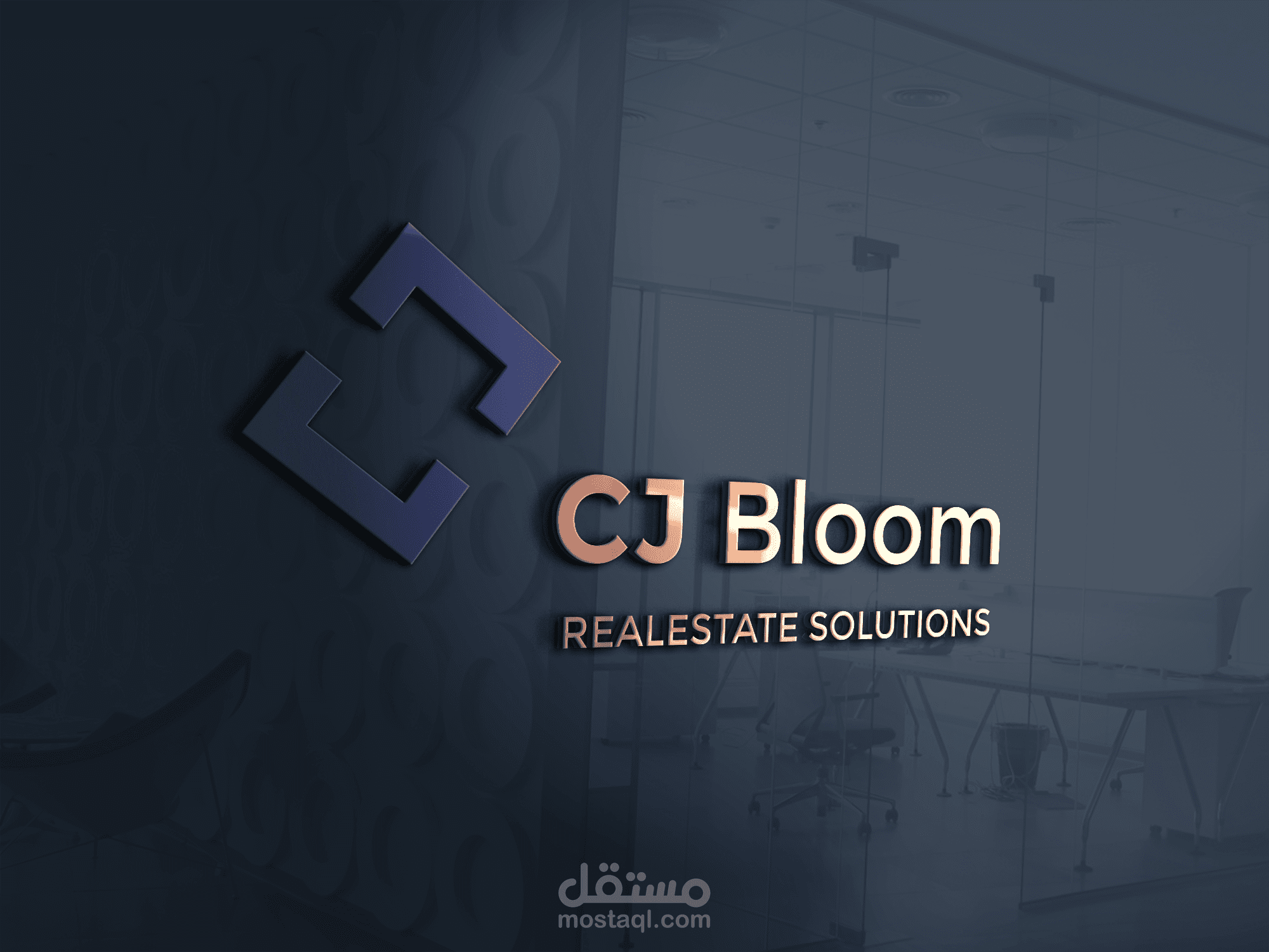 CJ Logo Corporate Identity Real Estate 