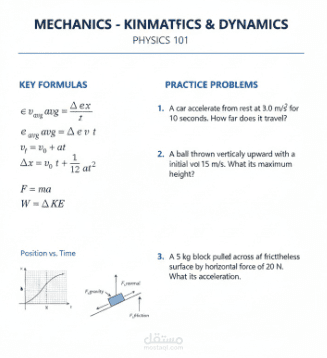 mathmatics, mechanics