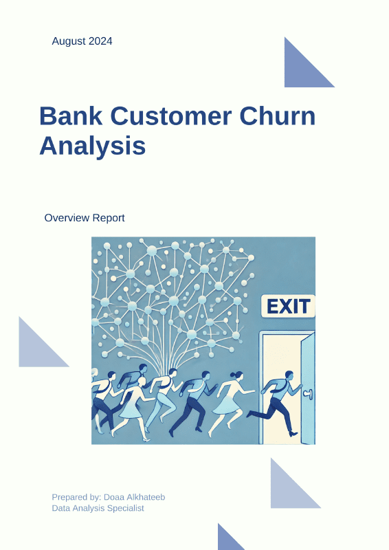 تقرير عن أسباب مغادرة العملاء لبنك