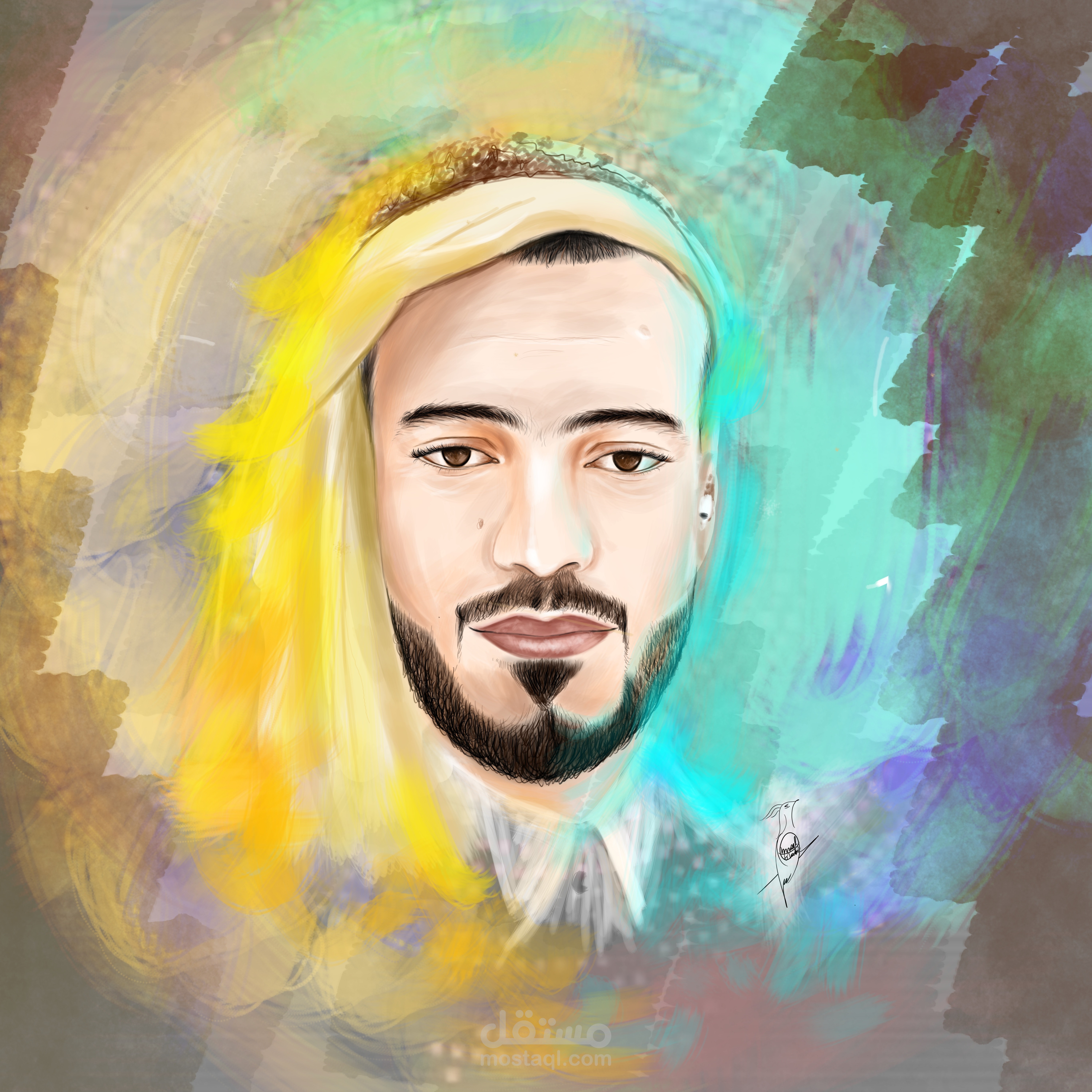 رسم رقمي باستخدام التابلت