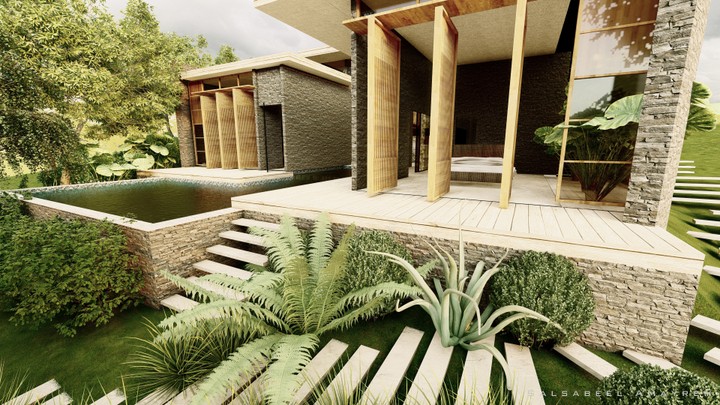 ECO Resort 3D rendering