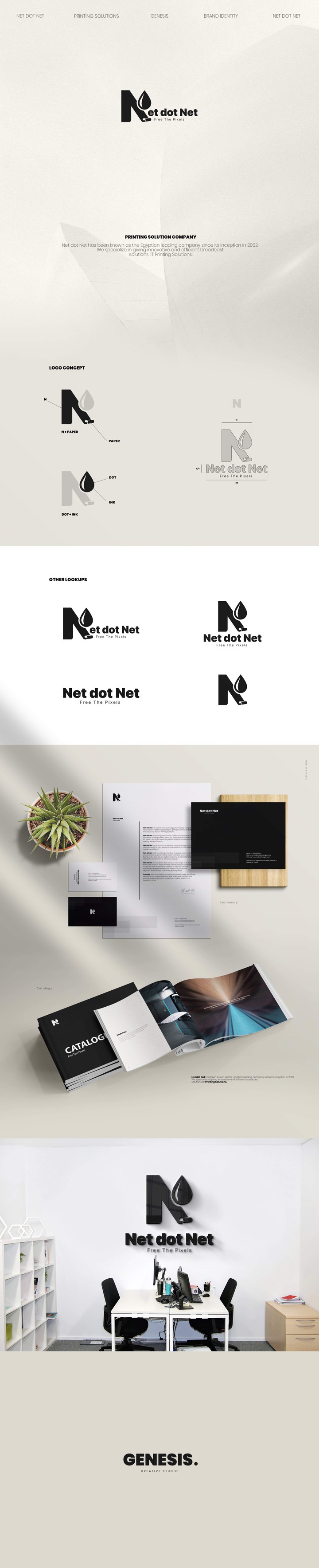 Net Dot Net brand identity