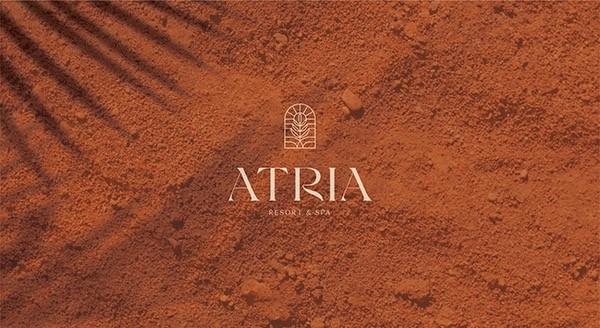 Atria - resort and spa - brand identity concept