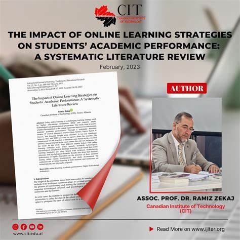 ملخص تحليلي لمقال بعنوان: Impact of online learning on student’s performance and engagement: a systematic review (Springer, 2024).