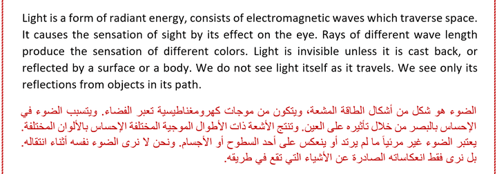 Scientific Translation