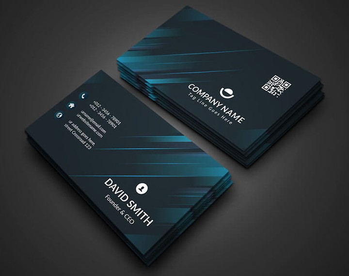 تصميم business card احترافي