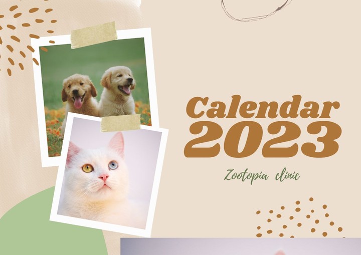 Calendar for vet clinic