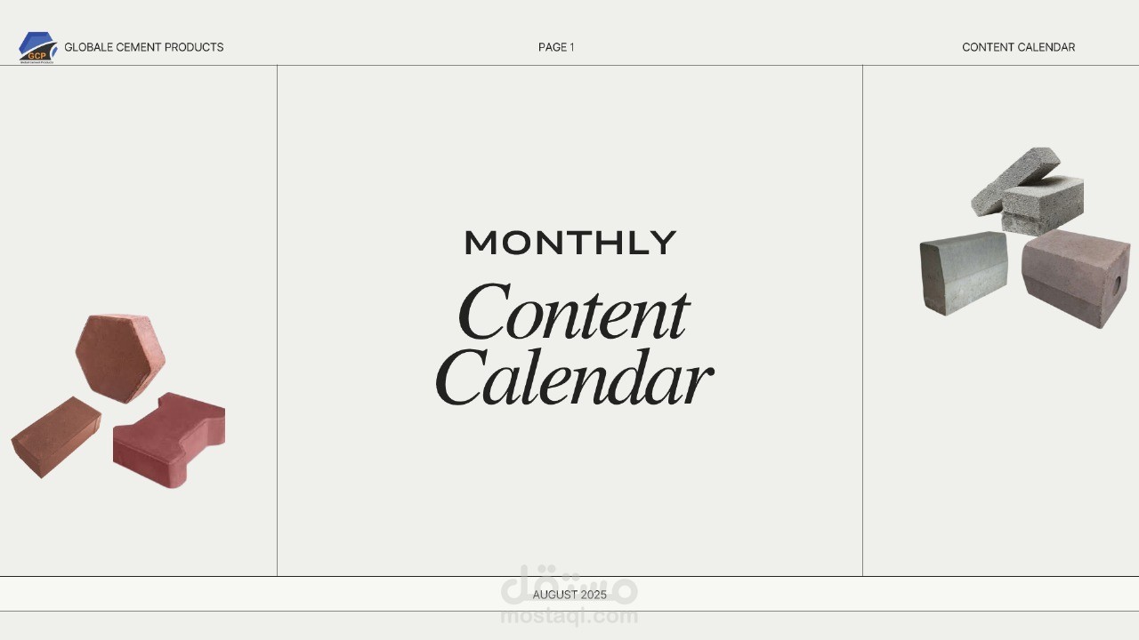 content calender