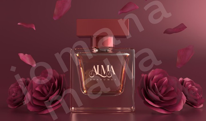 شعار ألما للعطور