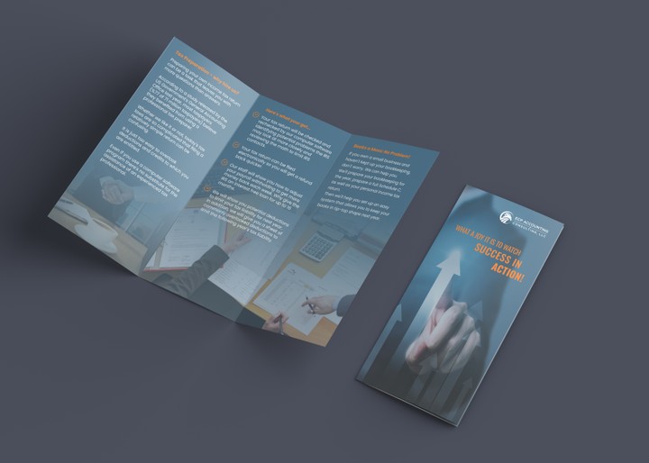 تصميم مطوية (بروشور) Brochure design