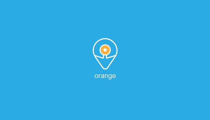 تصميم شعار بـأسم orange