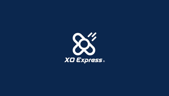 تصميم شعار الى xo express