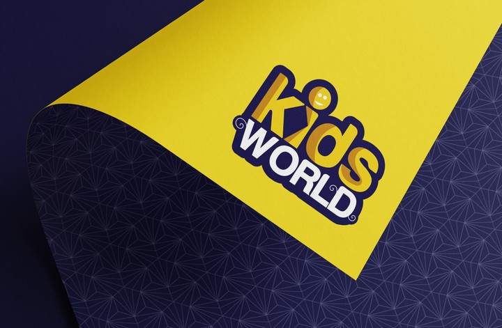 kids world LOGO &brand idintety