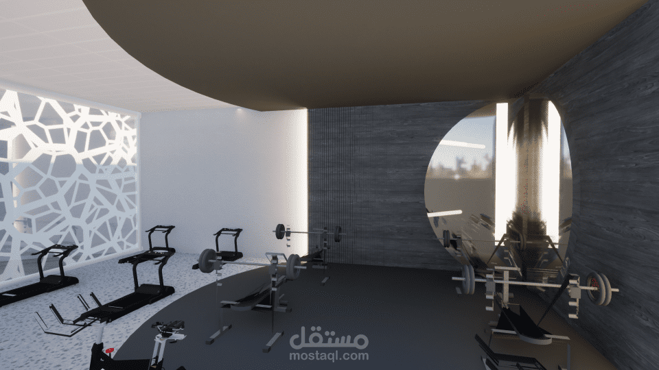 مشروع تصميم  مركز طبي