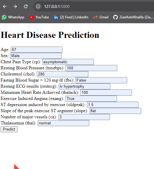 Heart Disease Prediction Project