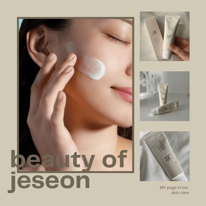 Marketing post for a skin care product (Beauty of Joseon)