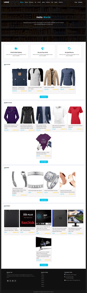 Ecommerce Website Design