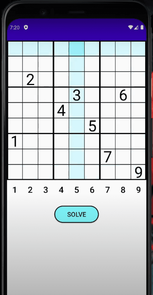 sudoku game