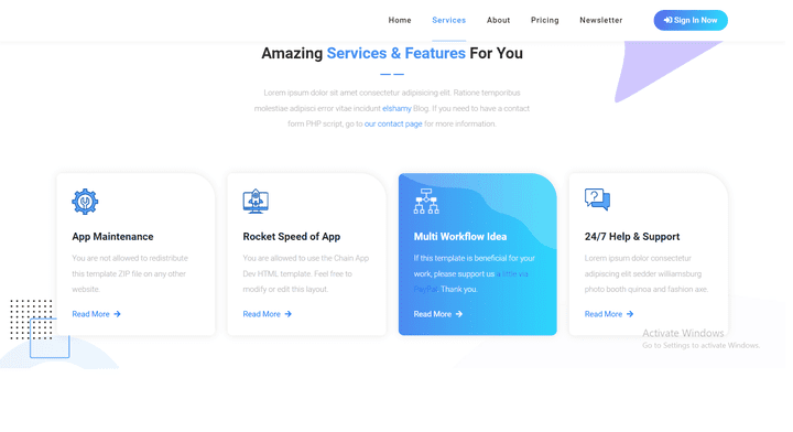 Landing Page