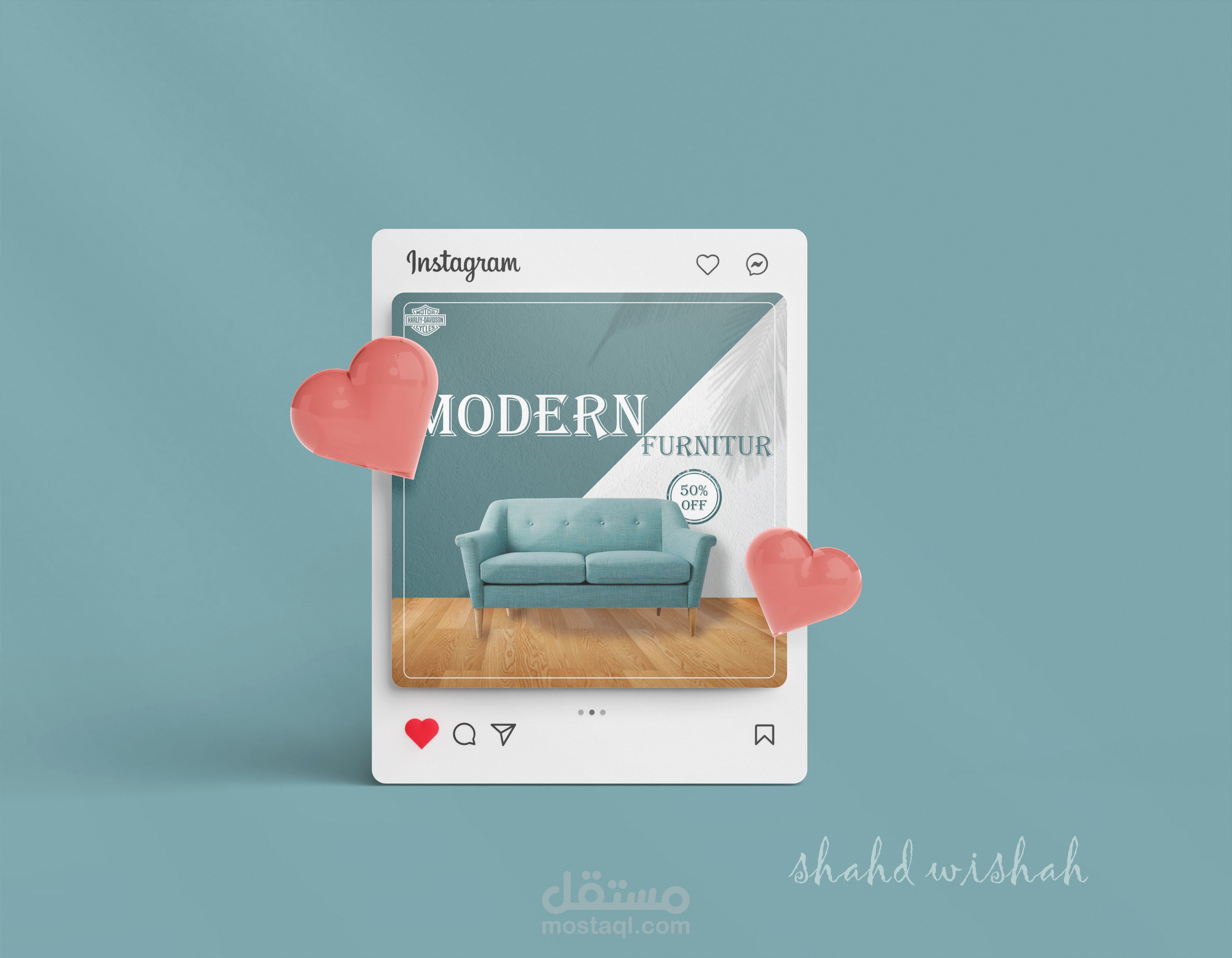 social media furniture design