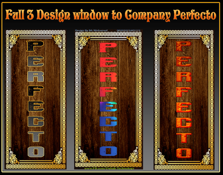 Full Design 3  window to Company Perfecto