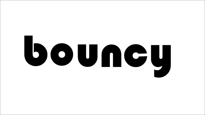 bouncy logo animation