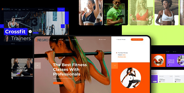 GYM Private Trainer Website + APP