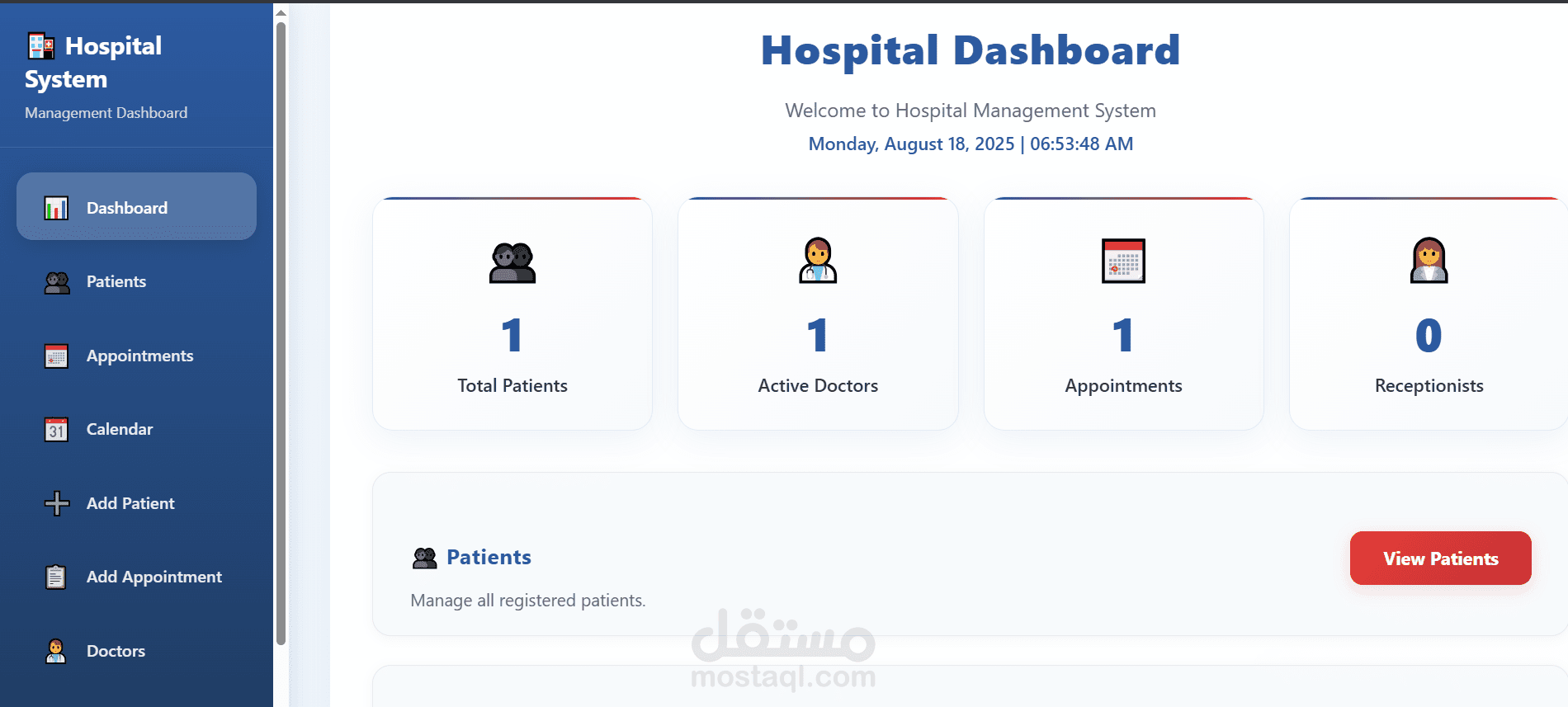 نظام إدارة العيادات – Clinic Managers
