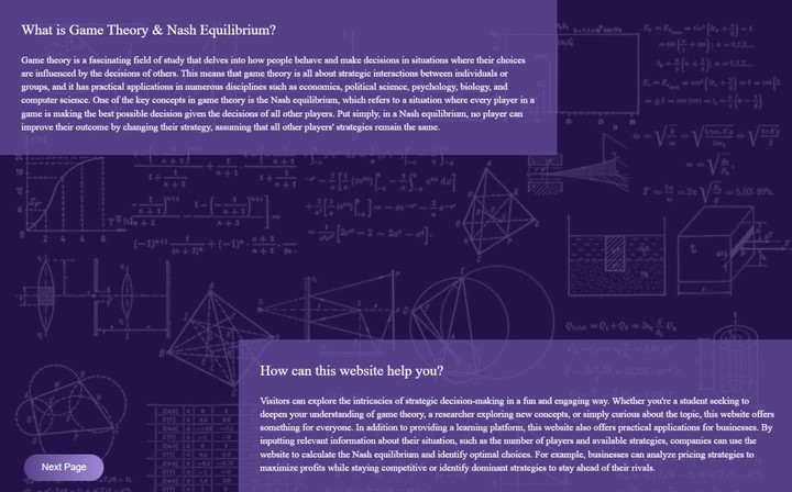 Nash Equilibrium