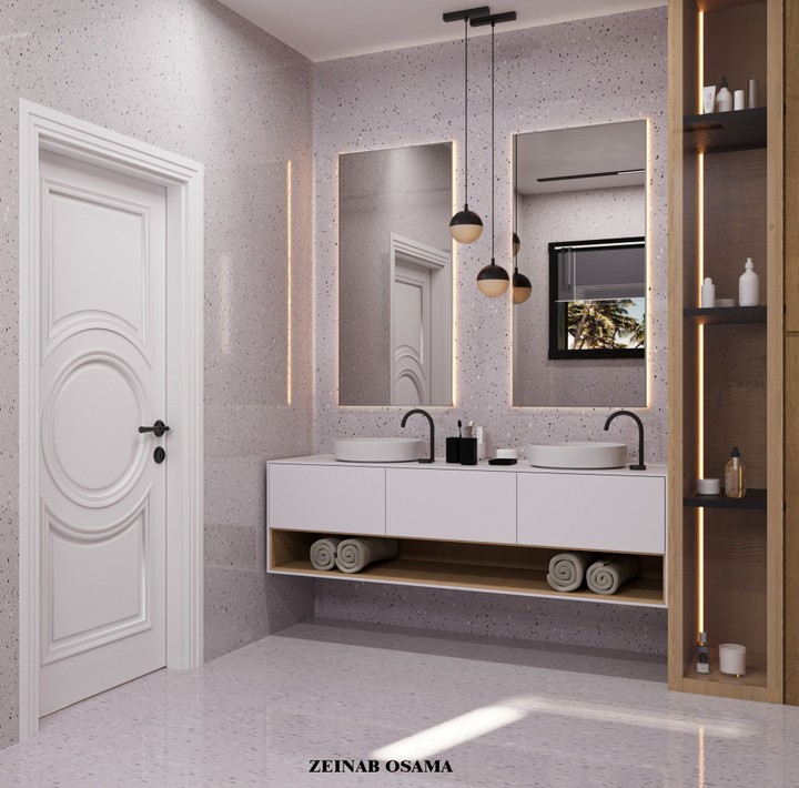 Modern bathroom