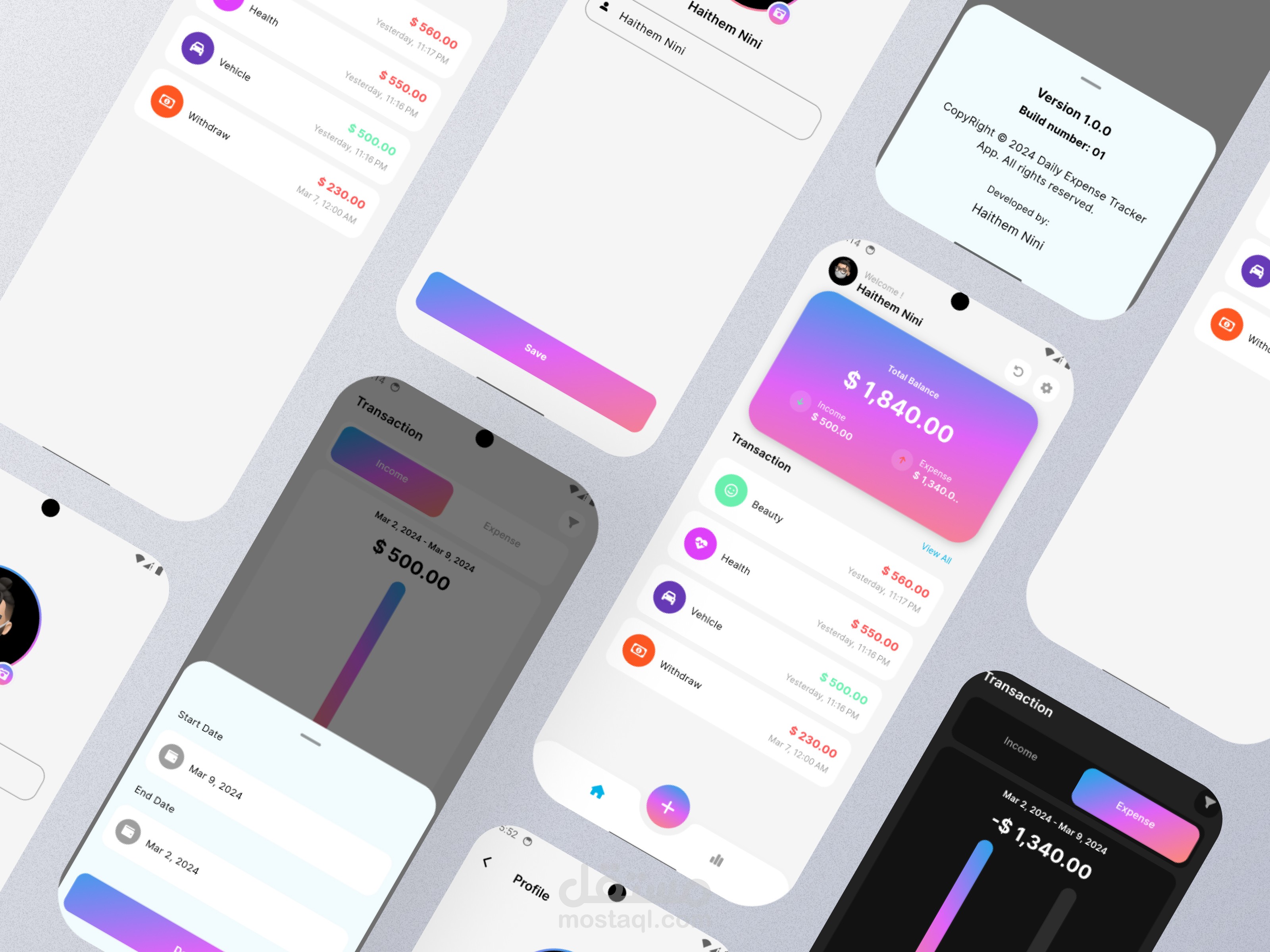 Daily Expense Tracker App