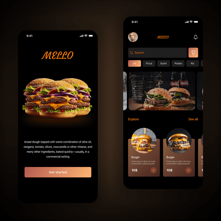 Burger app