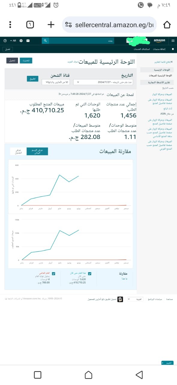 اداره حسابات امازون FBA & FBM