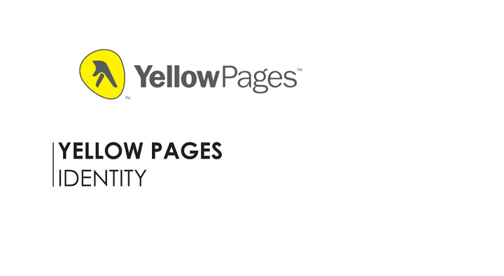 Yellow Pages Identity - هوية لشركة الصفحات الصفراء