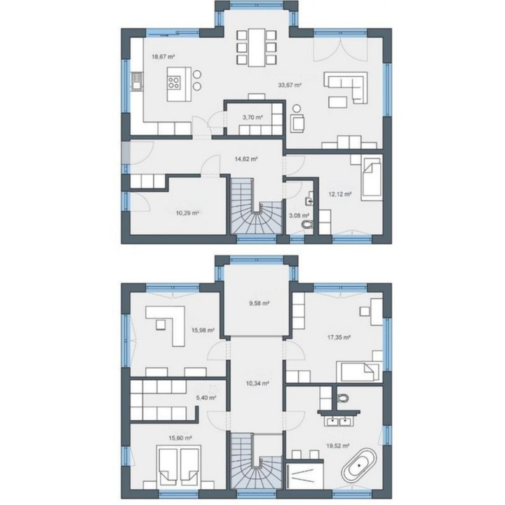 مخططات 2d معمارية وإنشائية