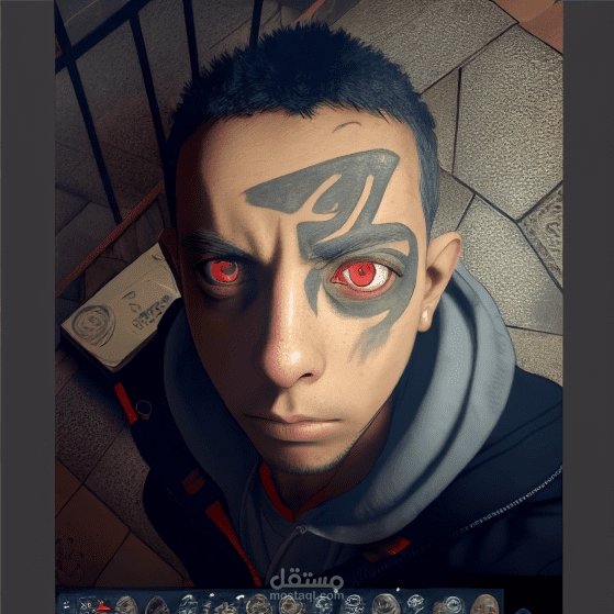 إنشاء و تعديل صوره شخصيه باستخدام ذكاء صناعي و adobe photoshop