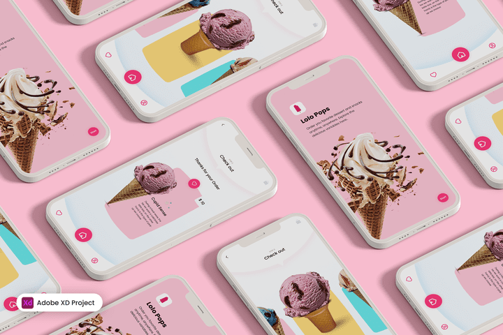 IceCream App (Concept Design)