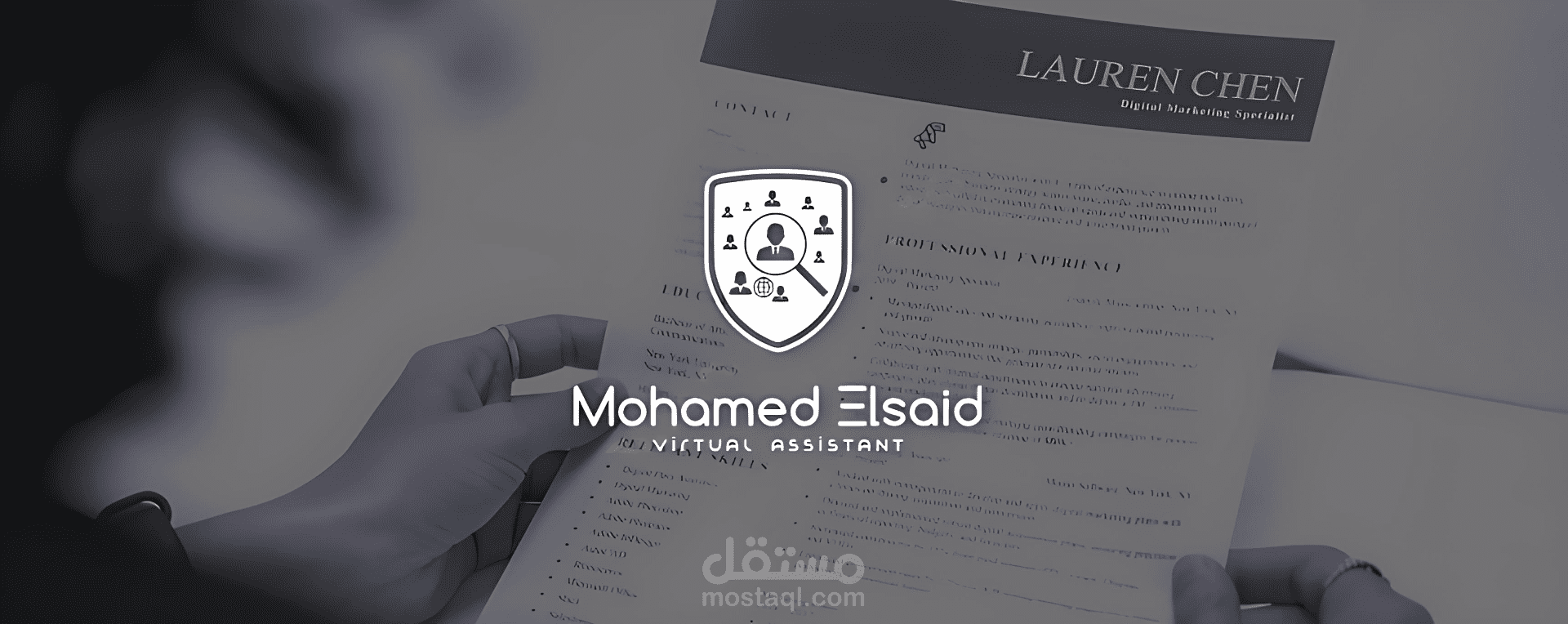 عينات من اعمال C.V &Resume making خدمة تصميم السيره الذاتيه