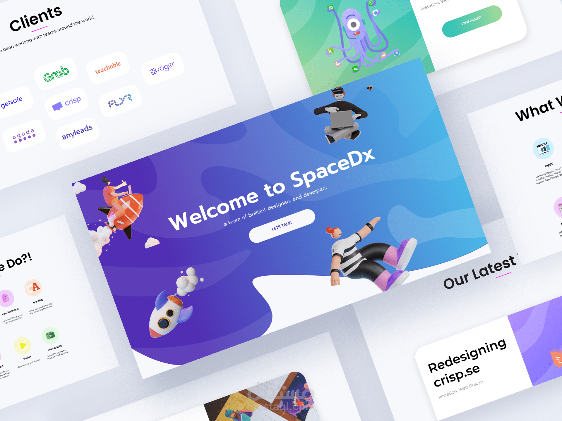 SpaceDX LandingPage