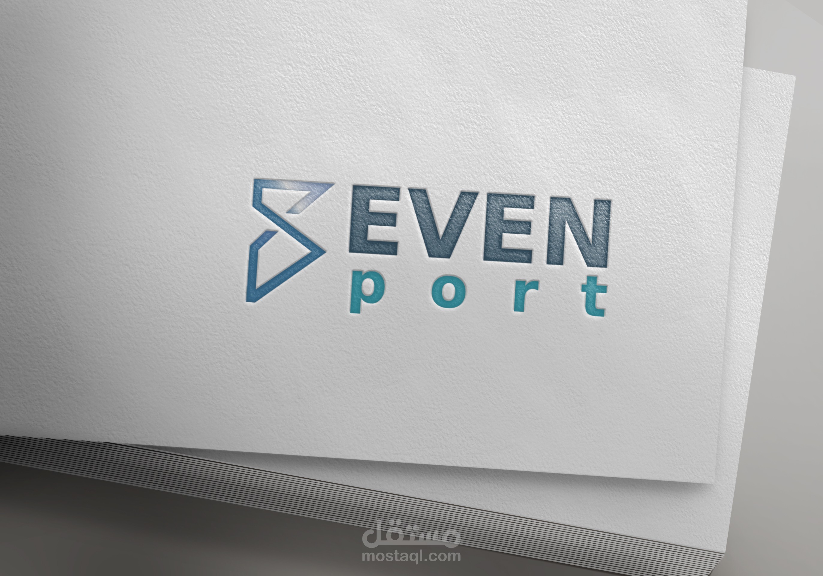 تصميم هوية بصرية لشركة Seven sport