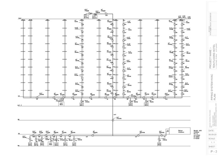 HVAC design for 10 FLOORS HOTEL IN LUXOR-EGYPT