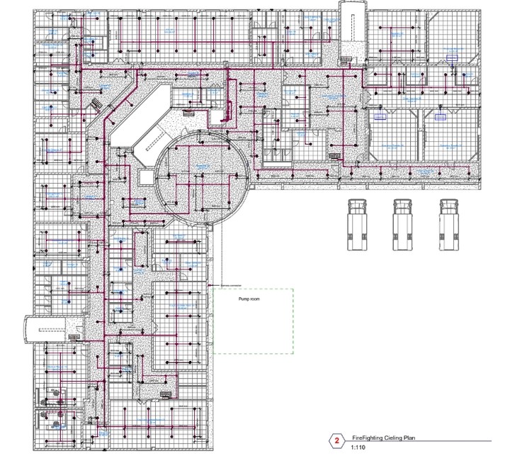 Firefighting System for Hospital