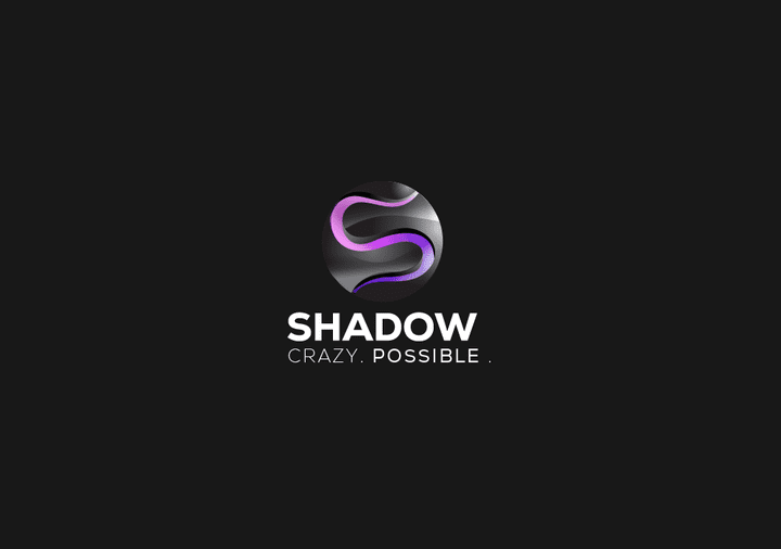 shadow logo design