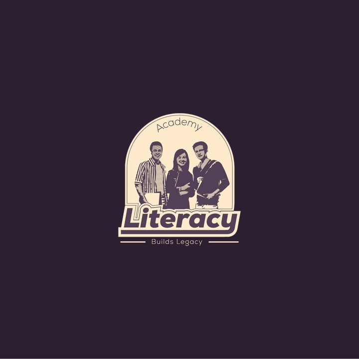 LITERACY  logo design