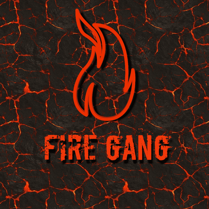 تصميم شعار لفريق "FIRE GANG"